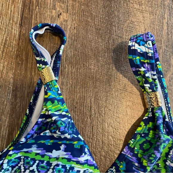 NWT Ralph Lauren One Piece Swimsuit Size 10 - Picture 3 of 7